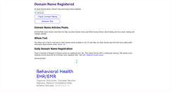 Desktop Screenshot of domain-name-registered.com